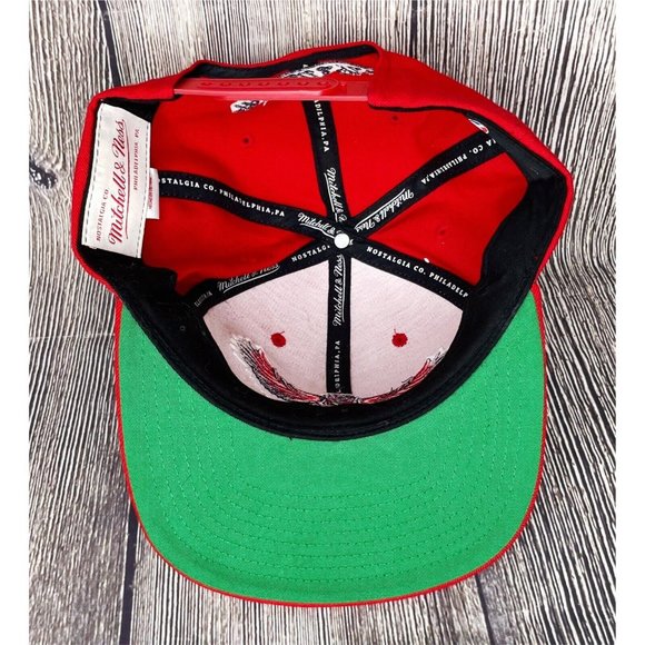 Atlanta Hawks Mitchell & Ness NBA Basketball Club Snapback Hat Cap Adjustable - Picture 5 of 6
